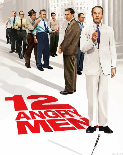 12 Angry Men Movie Poster Painting By Numberss.png