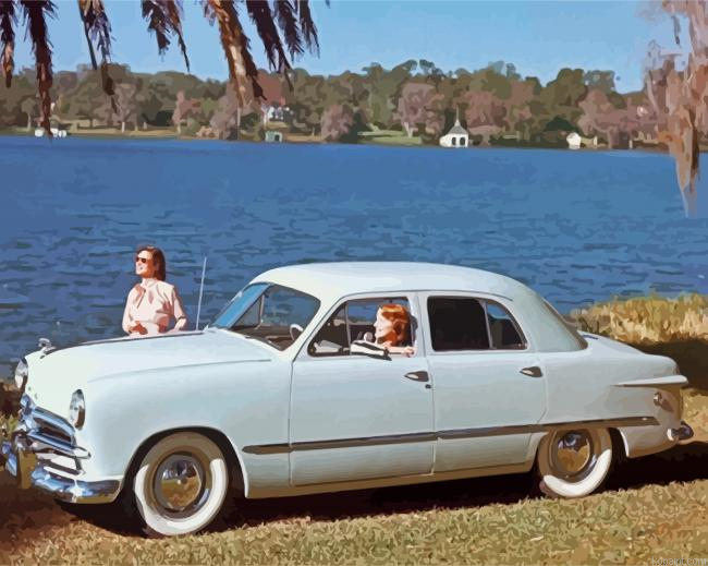1949 Ford Cars Painting By Numberss.png