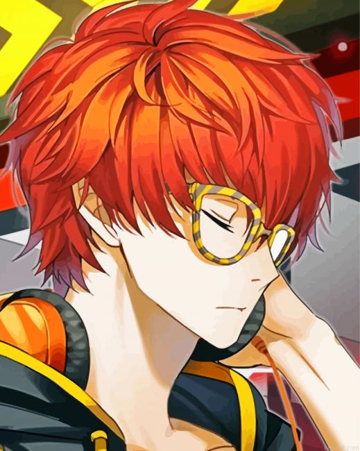 707 Mystic Messenger Anime Painting By Numberss.png