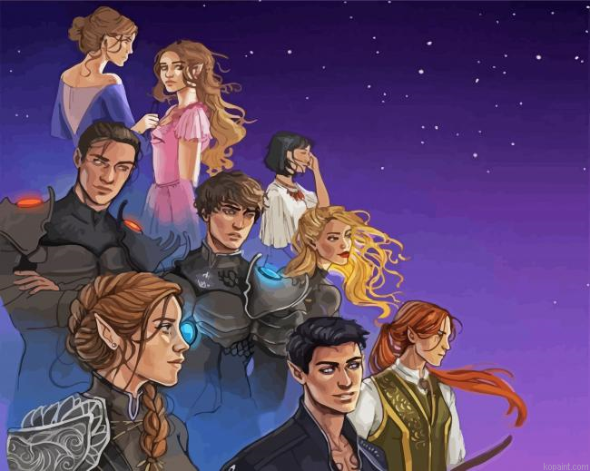 A Court Of Thorns And Roses Painting By Numberss.png