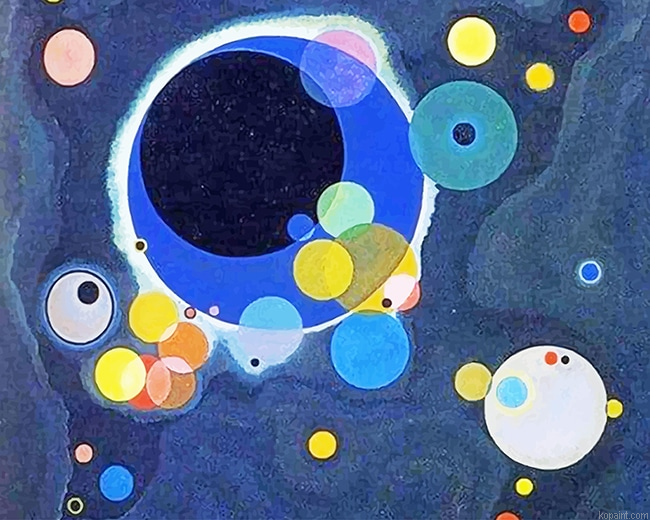 A Few Circles New Painting By Numberss.png