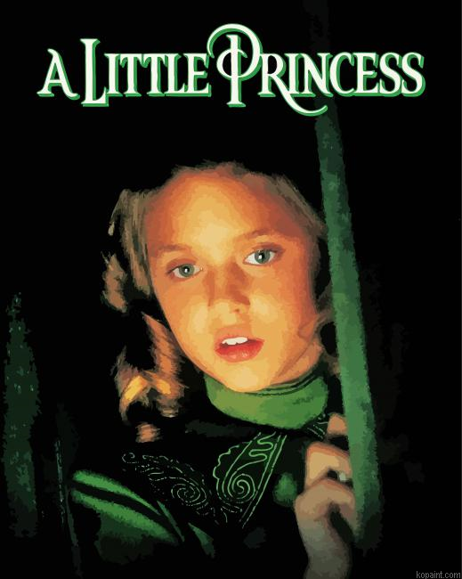 A Little Princess Poster Painting By Numberss.png