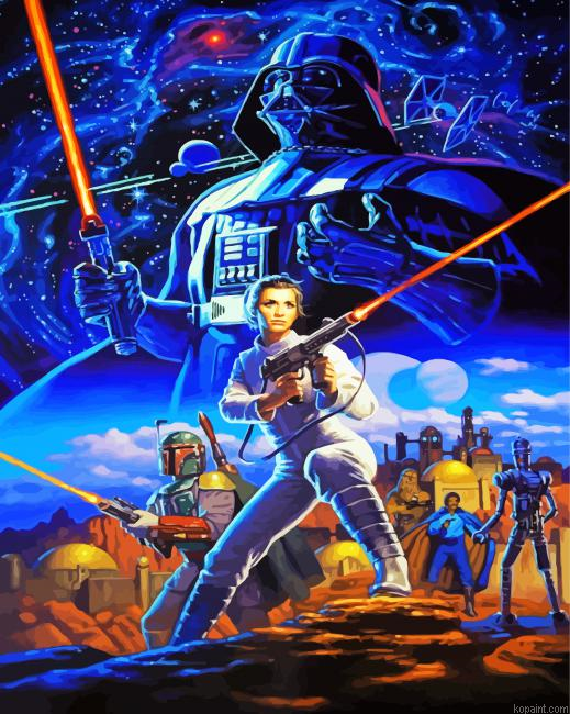 A New Hope Star Wars Movie Painting By Numberss.png
