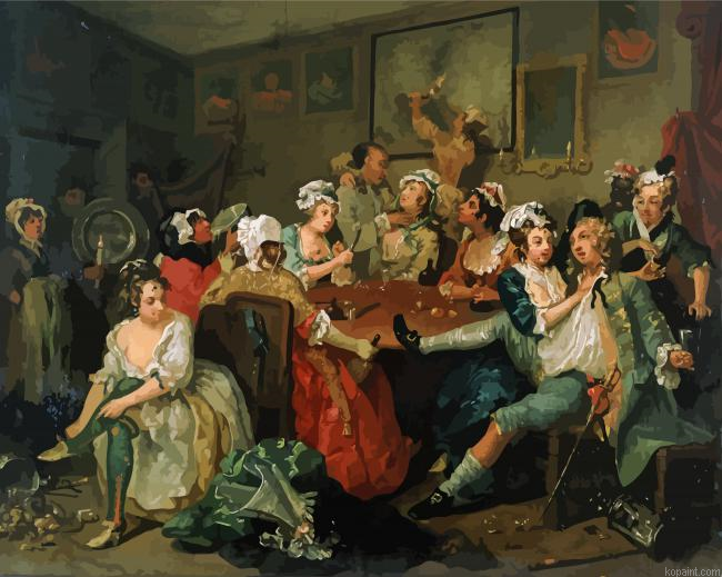 A Rakes Progress By Hogarth Painting By Numberss.png