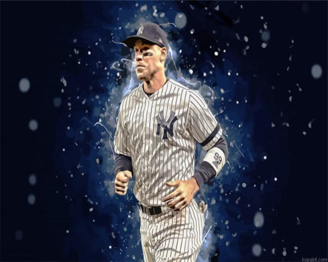 Aaron Judge New York Yankees Player Painting By Numberss.png