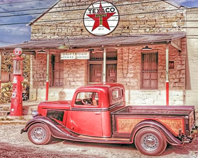 Abandoned Texas Vintage Painting By Numberss.png
