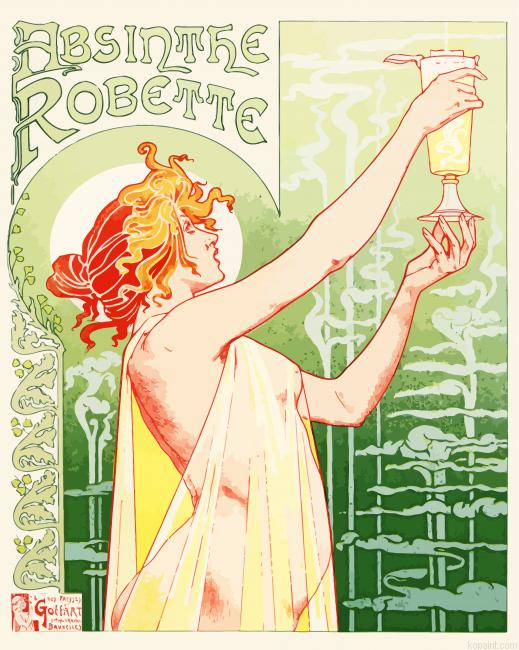 Absinthe Robette Painting By Numberss.png