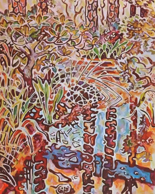Abstract Art By Walter Anderson Painting By Numberss.png