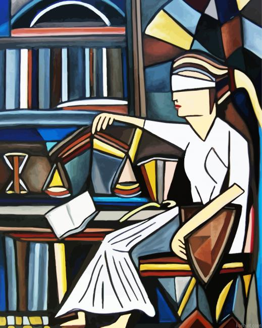 Abstract Blind Lawyer Painting By Numberss.png