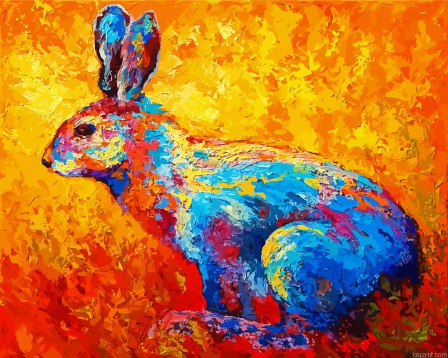 Abstract Bunny Painting By Numberss.png