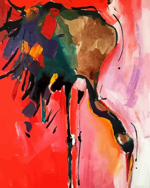 Abstract Crane Painting By Numberss.png