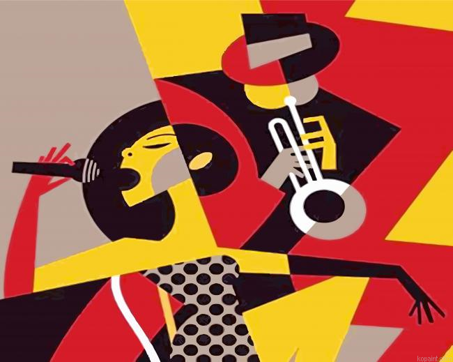 Abstract Jazz Art Painting By Numberss.png