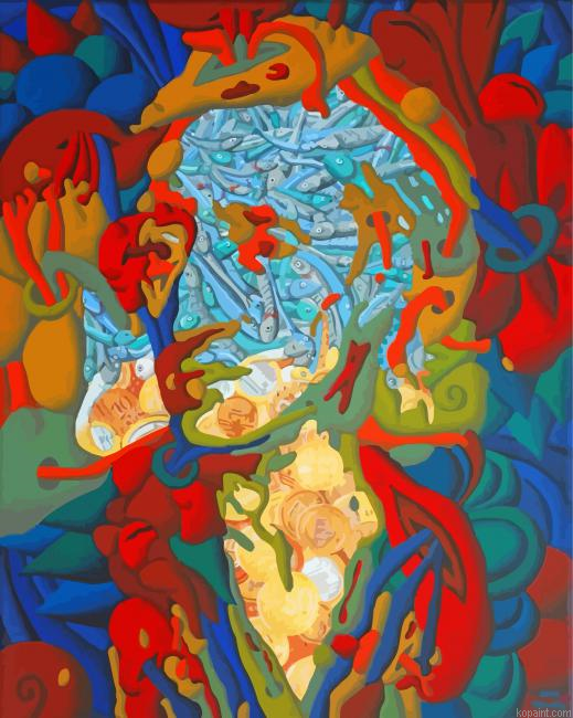 Abstract John Locke Painting By Numberss.png
