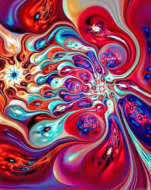 Abstract Mix Up Colors Painting By Numberss.png