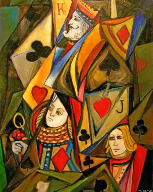 Abstract Poker Cards Painting By Numberss.png