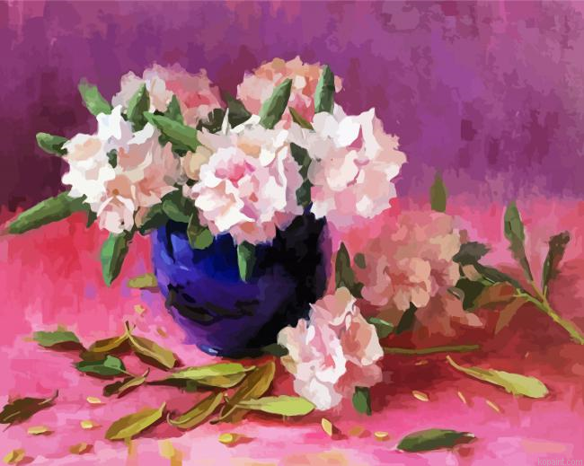 Abstract Rododendro Painting By Numberss.png
