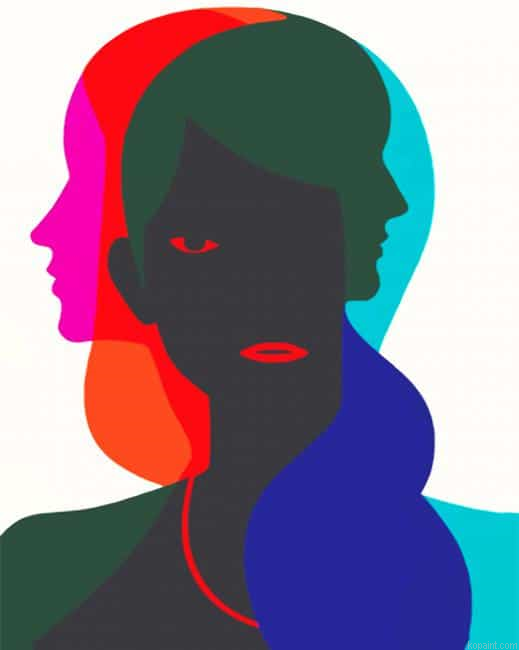 Abstract Women Art New Painting By Numberss.png