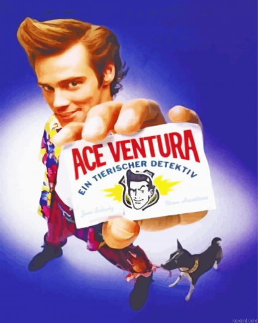 Ace Ventura Poster Painting By Numberss.png