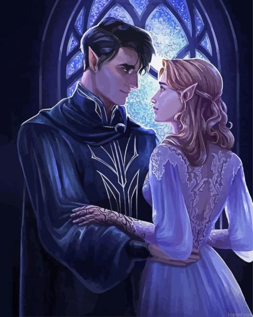 Acotar Couple Painting By Numberss.png