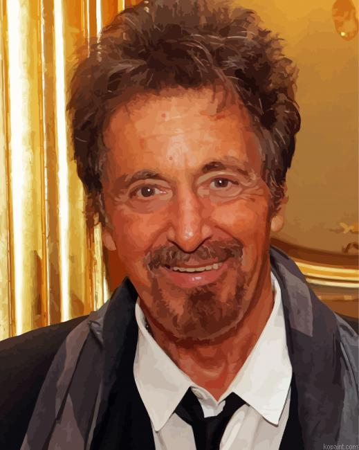 Actor Al Pacino Painting By Numberss.png