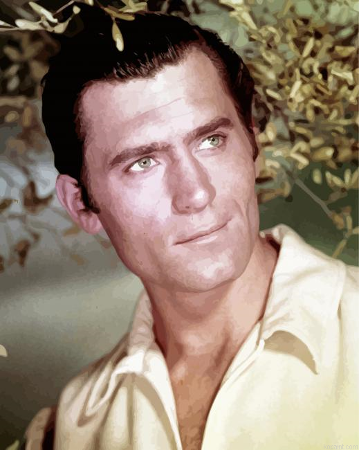 Actor Clint Walker Painting By Numberss.png