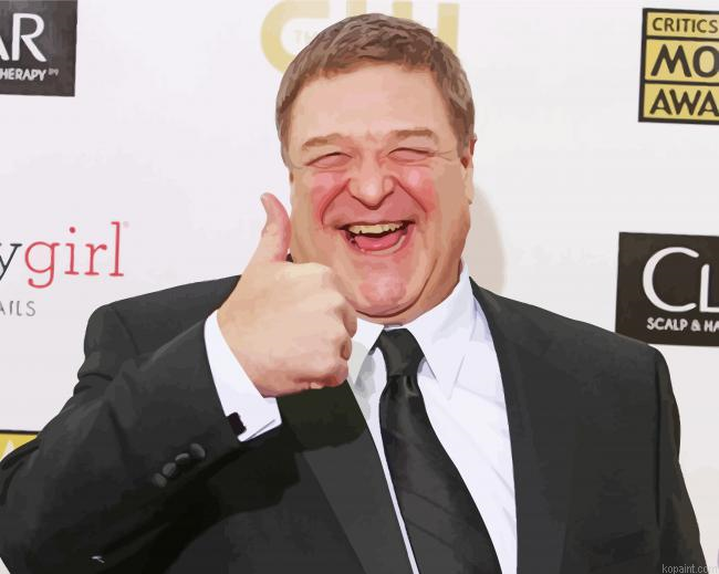 Actor John Goodman Painting By Numberss.png