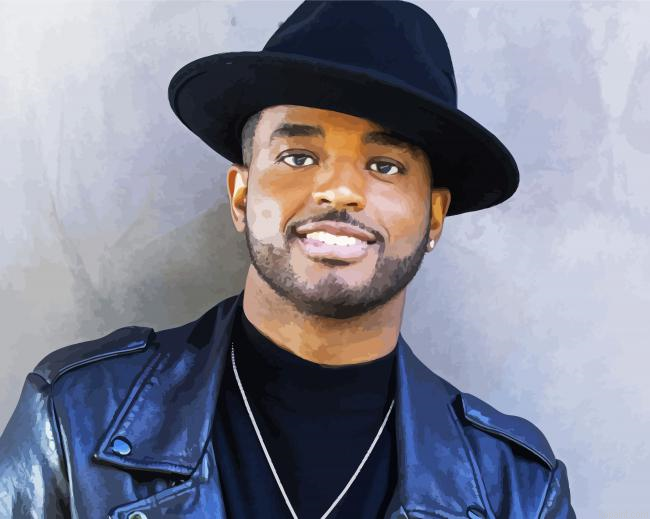 Actor Larenz Tate Painting By Numberss.png