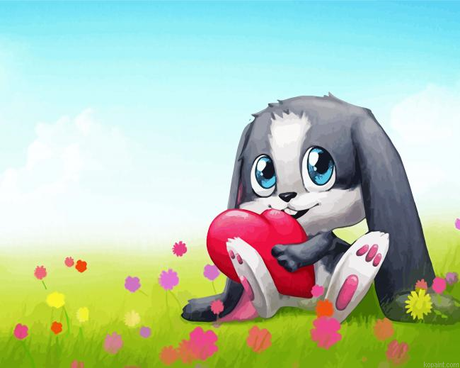 Adorable Bunny Painting By Numberss.png