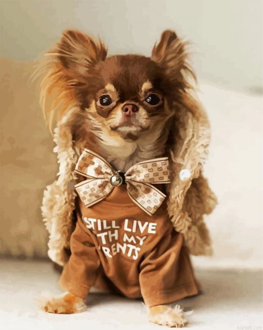 Adorable Chihuahua Painting By Numberss.png