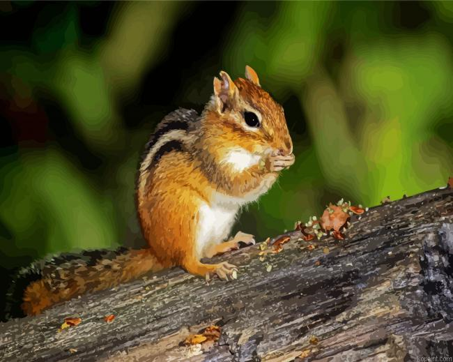 Adorable Chipmunk Painting By Numberss.png