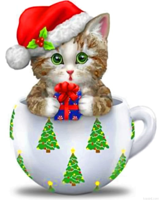 Adorable Kitty Animals Painting By Numberss.png