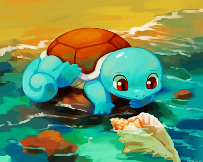 Adorable Squirtle Paint By Numbers.png