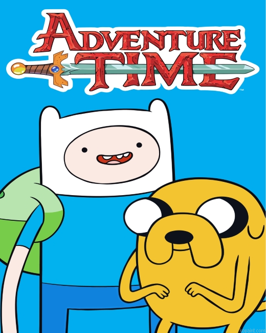 Adventure Time Animation Painting By Numberss.png