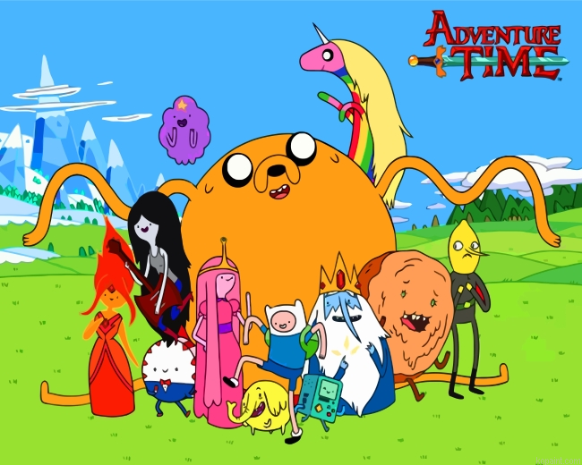 Adventure Time Characters Painting By Numberss.png