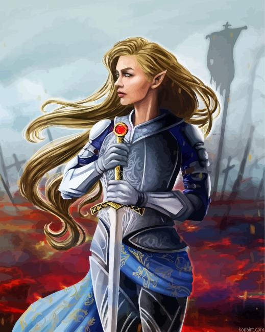 Aelin Elf Paint By Numbers.png