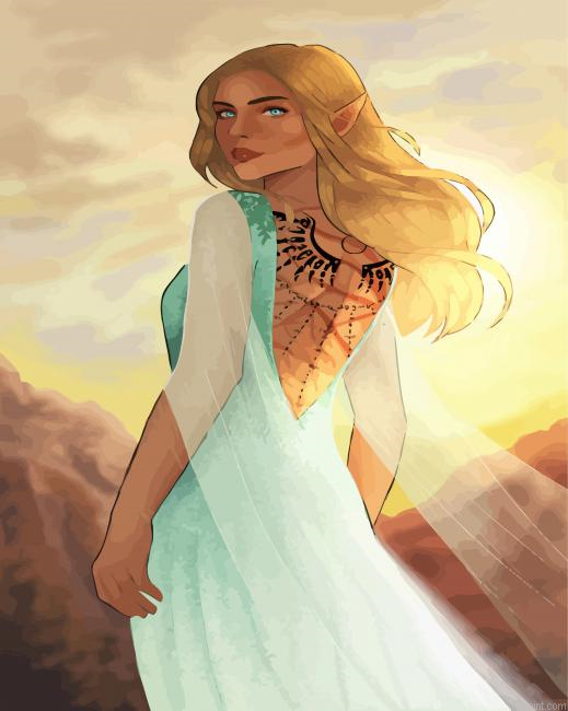 Aelin Galathynius Elf Paint By Numbers.png