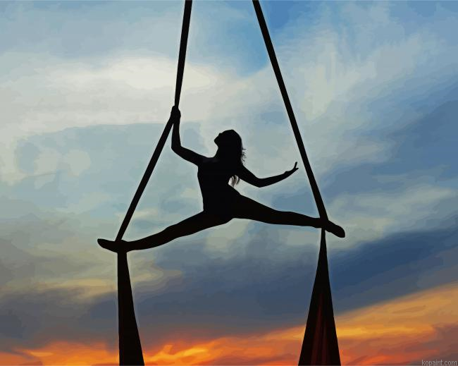Aerial Ribbon Dancer Silhouette Painting By Numberss.png