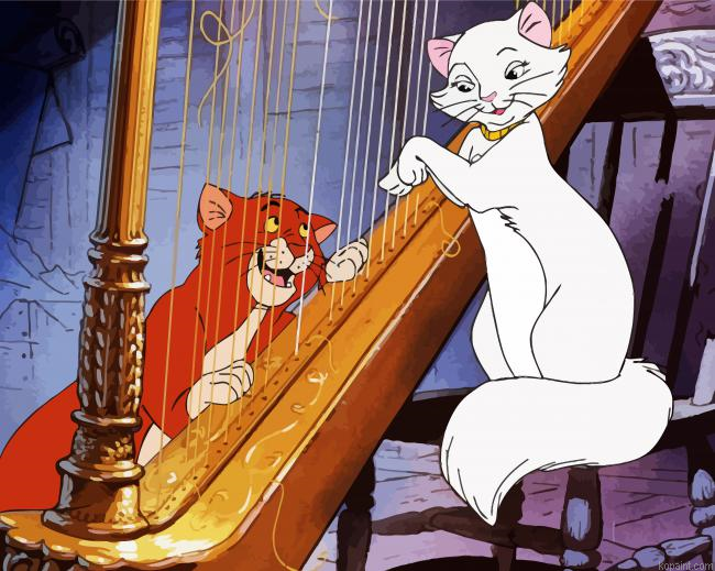Aestehtic The Aristocats Paint By Numbers.png
