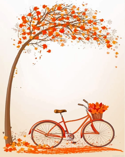 Aesthetic Bike Painting By Numberss.png