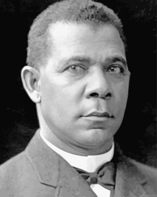 Aesthetic Booker Washington Painting By Numberss.png