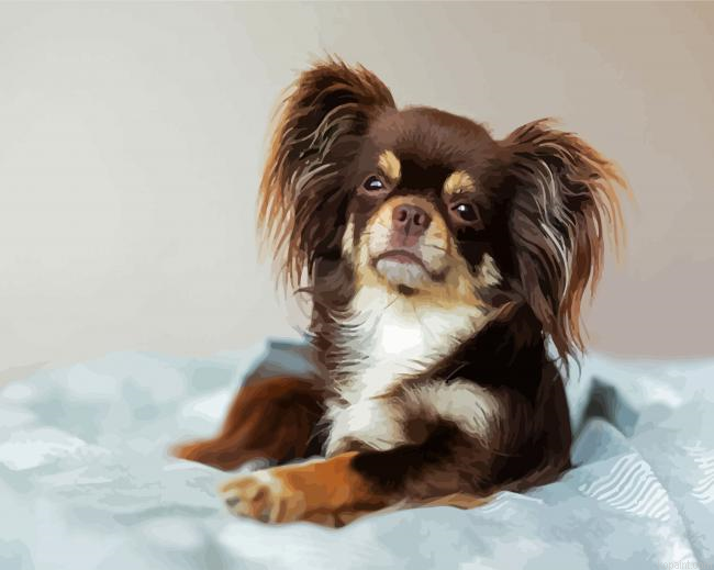 Aesthetic Brown Chiweenie Painting By Numberss.png