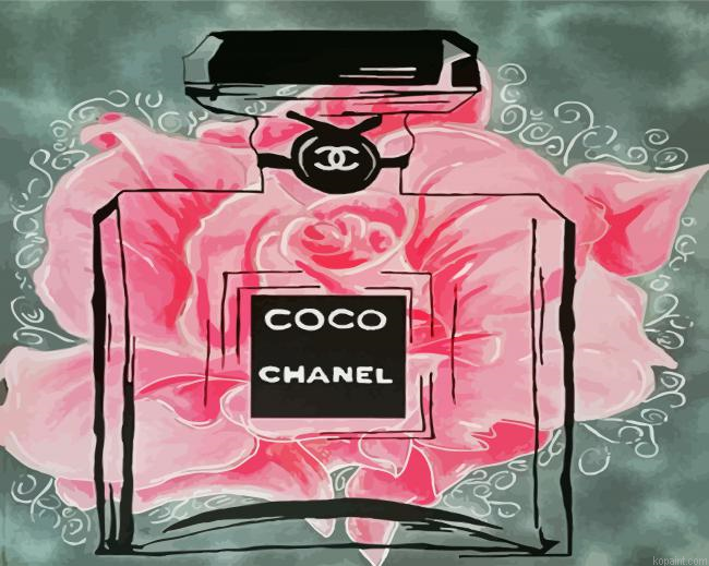 Aesthetic Chanel Painting By Numberss.png