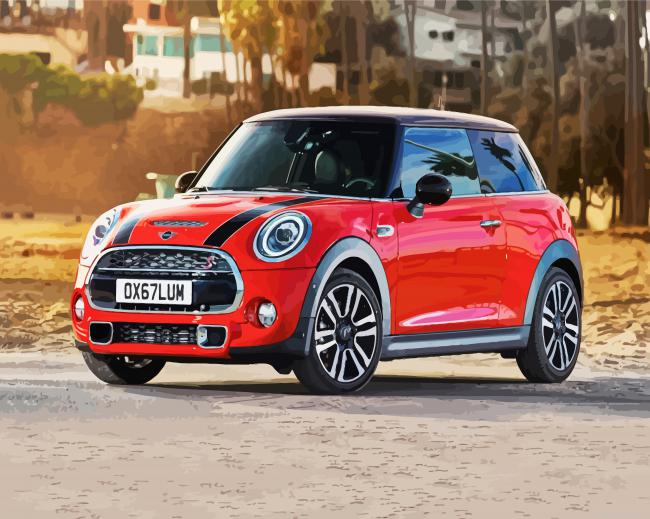 Aesthetic Cooper Car Paint By Numbers