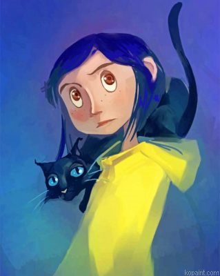 Aesthetic Coraline Movie Painting By Numberss.png