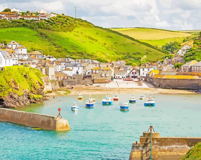 Aesthetic Cornwall Painting By Numberss.png