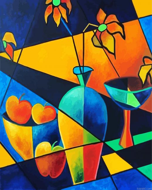 Aesthetic Cubism Painting By Numberss.png