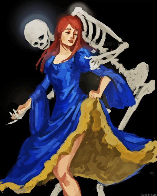 Aesthetic Dance Macabre Painting By Numberss.png