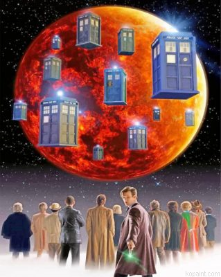 Aesthetic Doctor Who Painting By Numberss.png