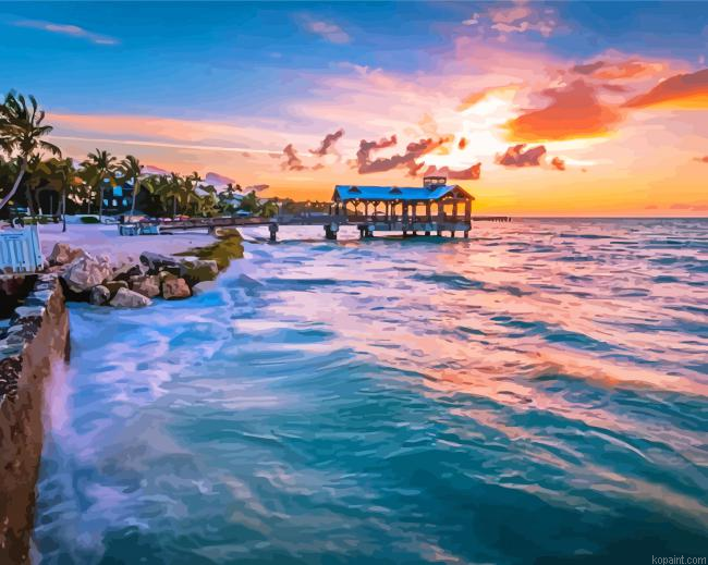 Aesthetic Florida Keys Painting By Numberss.png