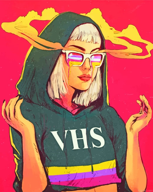 Aesthetic Gamer Girl Illustration Painting By Numberss.png